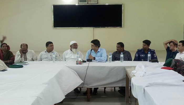মুজিবনগরে জাতীয় শিশু দিবস ও স্বাধীনতা দিবসের প্রস্ততি সভা অনুষ্ঠিত