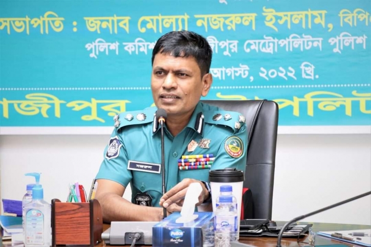 গাজীপুর সিটিতে নিশ্চিদ্র নিরাপত্তার মাধ্যমে সুষ্ঠু নির্বাচন নিশ্চিত করব : জিএমপি কমিশনার