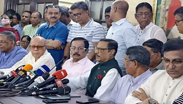 বিএনপি মধ্যযুগীয় কায়দায় আ.লীগের নেতাকর্মীদের ওপর হামলা করছে : ওবায়দুল কাদের