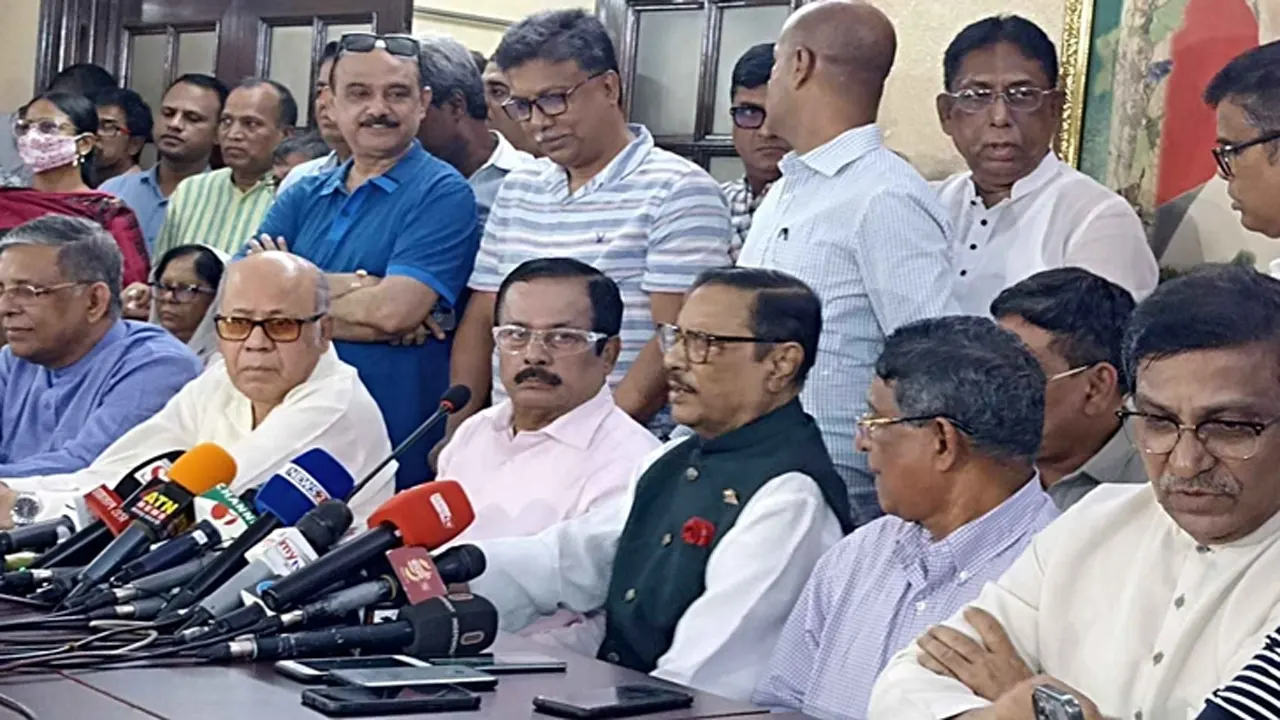 বিএনপি মধ্যযুগীয় কায়দায় আ.লীগের নেতাকর্মীদের ওপর হামলা করছে : ওবায়দুল কাদের