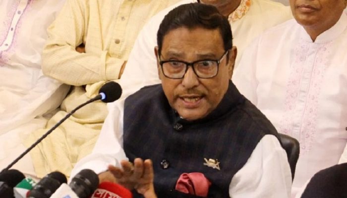 শেখ হাসিনা কোথাও পালাবেন না: ওবায়দুল কাদের