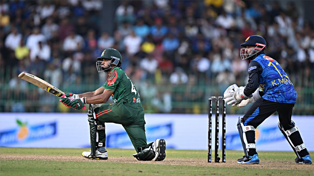 তাওহীদ-তানজিমের লড়াইয়ে ২৪৮ রানের সংগ্রহ বাংলাদেশের