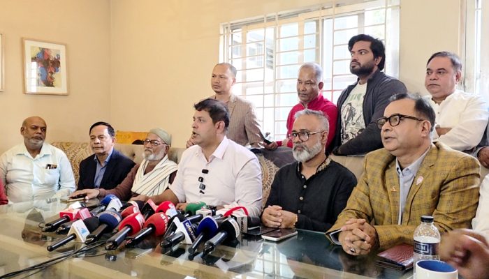 নারায়ণগঞ্জ ১ আসনের বিএনপি প্রার্থীর সাংবাদিকদের সাথে মতবিনিময়