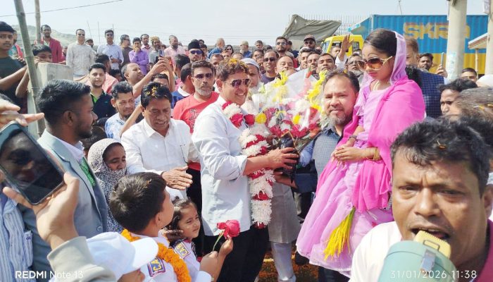 কাঞ্চনে দিপু ভূঁইয়ার প্রচারণায় জনজোয়ার