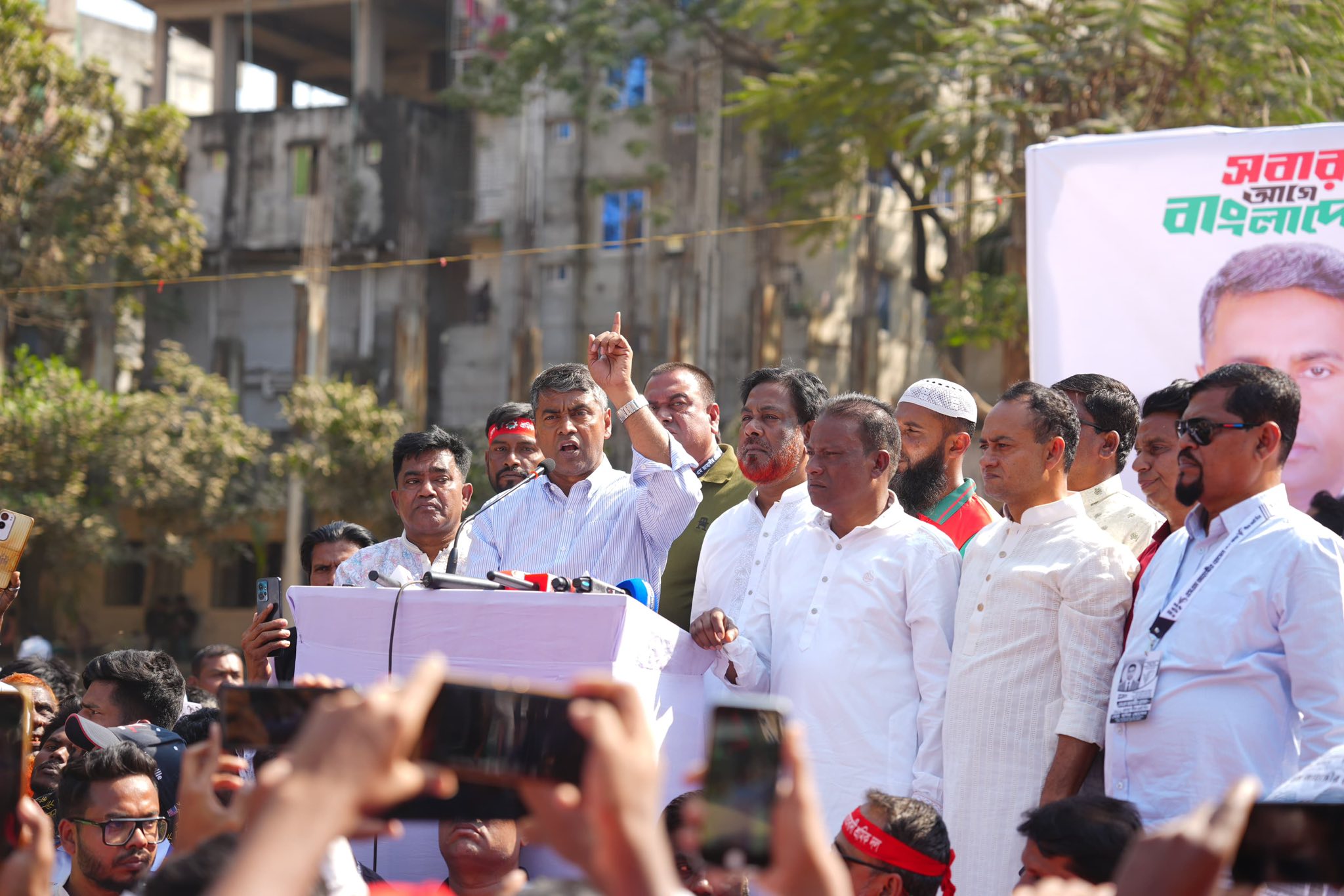 ঢাকা-১৮ আসনে তুরাগ থানার উদ্যোগে ধানের শীষের সমাবেশ অনুষ্ঠিত