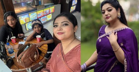 ‘পাহাড় সমান বোঝা নেমে গেছে’, দুই মেয়েকে কাছে পেয়ে আবেগাপ্লুত সালমা