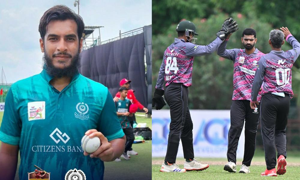 আলিসের হ্যাটট্রিক, মাহফিজুলের সেঞ্চুরিতে জমজমাট ডিপিএল