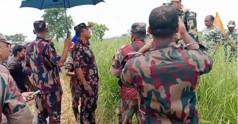 বন্দুকের মুখে সীমান্তে ‘পুশ ইন’-বিএসএফের বিরুদ্ধে অভিযোগ