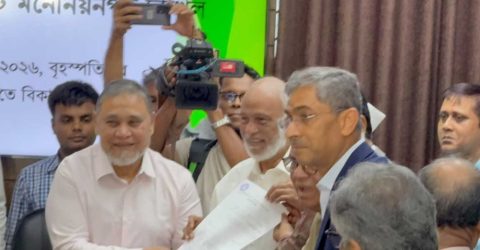 রাষ্ট্রপতি পদে মির্জা ফখরুলের মনোনয়নপত্র জমা