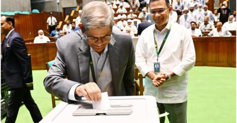 ২৫৫ ভোট পেয়ে রাষ্ট্রপতি নির্বাচিত হলেন মির্জা ফখরুল