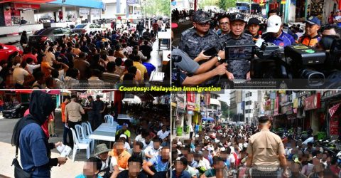 মালয়েশিয়ার লেবুহ পুদুতে অভিযানে ৪৭২ বিদেশি আটক