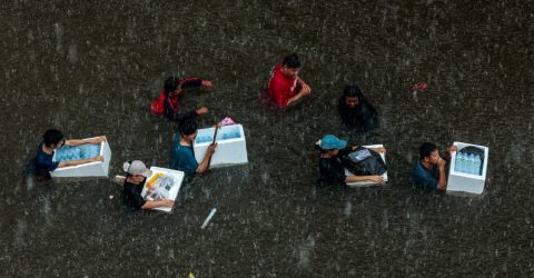 ব্যাঙ্ককে দুই দিনে ৩০০ মিলিমিটার বৃষ্টি, ৫০ জেলায় দুর্যোগ ঘোষণা