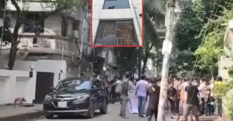 উত্তরায় জি এম কাদেরের বাসভবনে হামলা