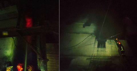 পুরান ঢাকার মনজুর খান প্লাজায় আগুন, নিয়ন্ত্রণে ৫ ইউনিট