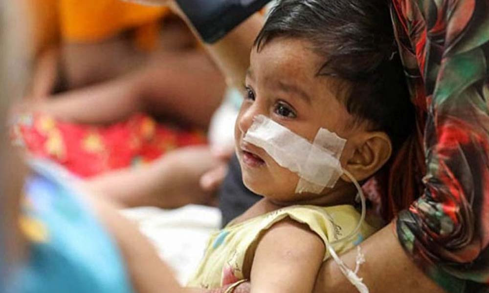 হামের উপসর্গ নিয়ে আরও ৭ জনের মৃত্যু, হাসপাতালে ১১৩৫ রোগী