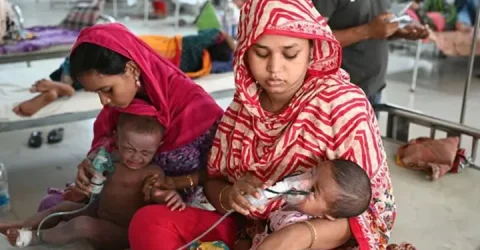 হাম নিয়ে হাসপাতালে ভর্তি ১,২১০, সবচেয়ে বেশি ঢাকায়