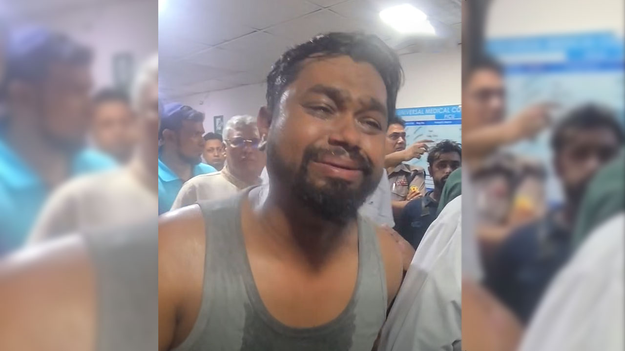 ‘আমার বাচ্চা হেঁটে হেঁটে হাসপাতালে এসেছে, ফেরত দেন’