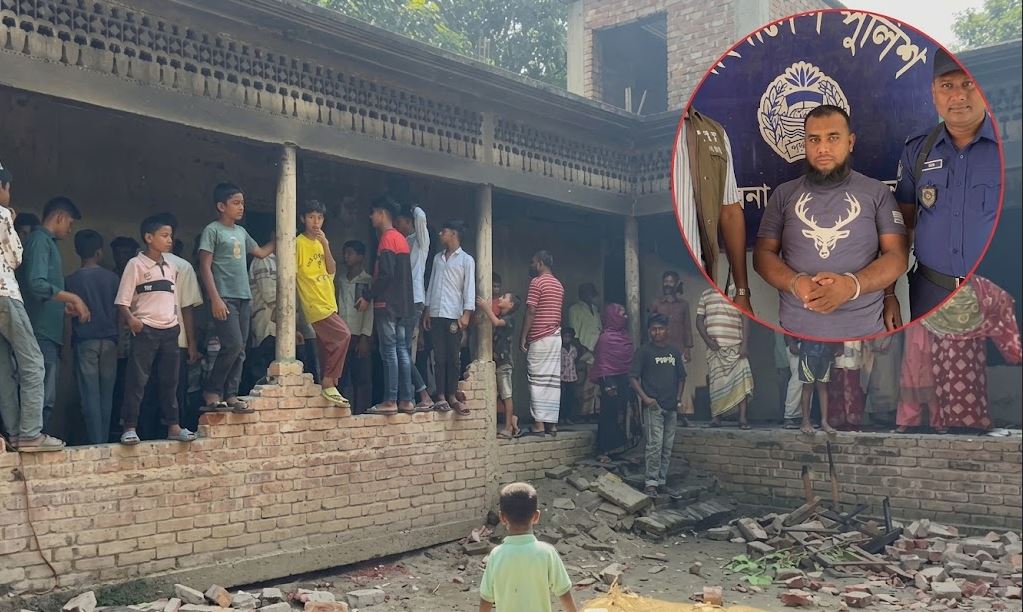 পাবনায় মাদরাসাছাত্রীকে ধর্ষণচেষ্টার অভিযোগ, শিক্ষক আটক